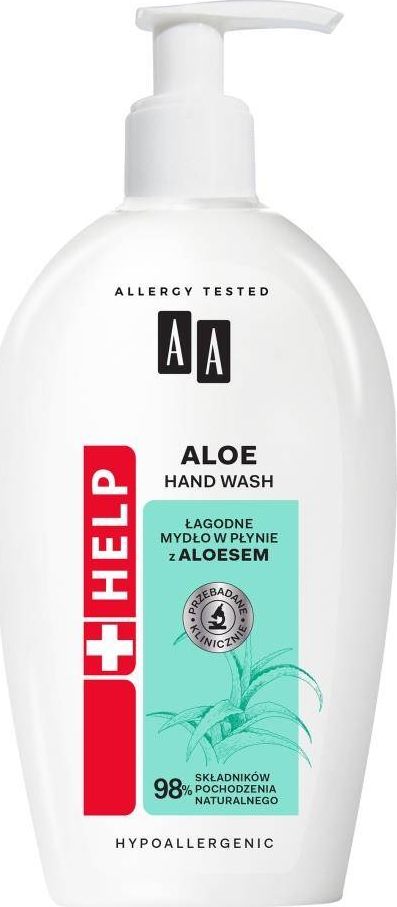 AA Help łagodne mydło w płynie z aloesem 300ml