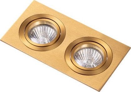 Azzardo Lampa sufitowa Caro AZ5426 okrągła podwójna miedziana