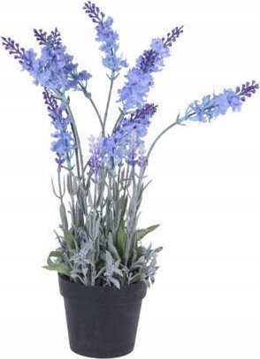 Sztuczna lawenda w doniczce, 40 cm