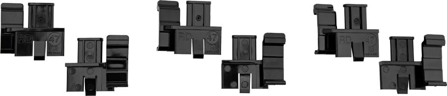 REALWEAR MSA Helm Clips Left Eye User 3 Paare