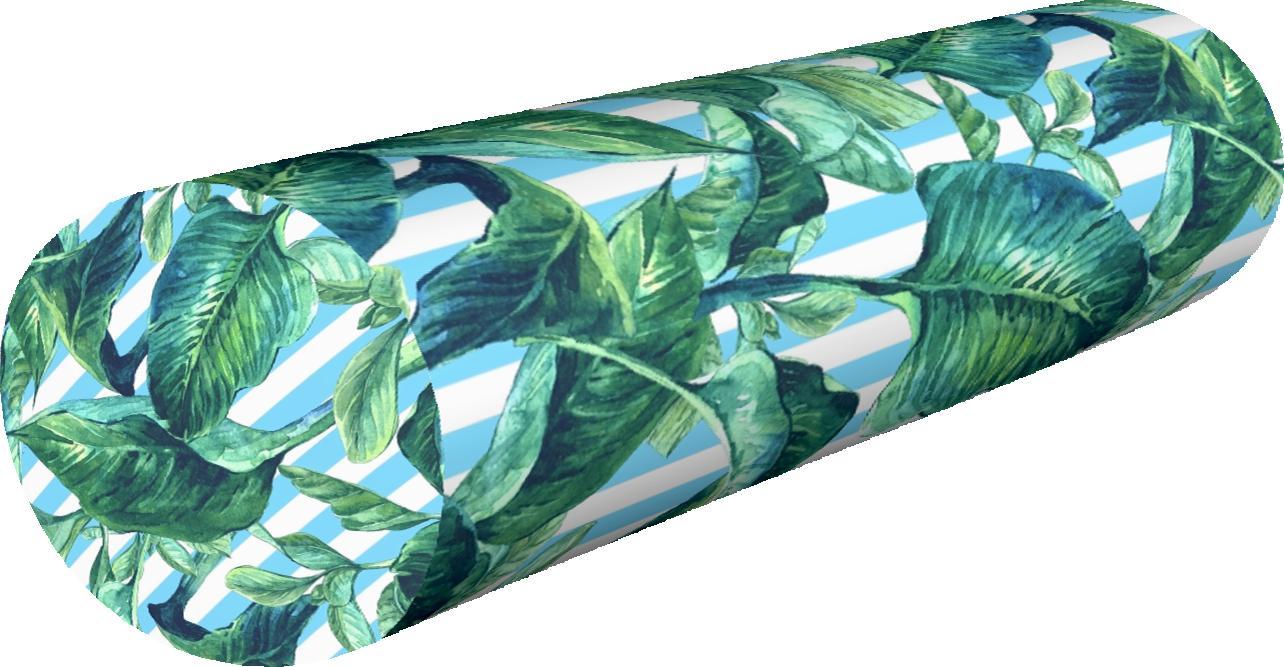 Bertoni-arco Poduszka Wałek - Stripe Palm 16x55 cm
