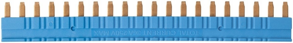 Relpol Złącze for relays SIR6W i SIR6WB oraz sockets 6Wi 6WB blue 36A 250V AC JB20-3 blue connector 2615829