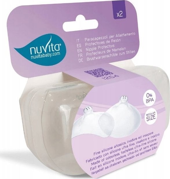 Nuvita Nuvita, Silikonowe osłonki laktacyjne, 1 para