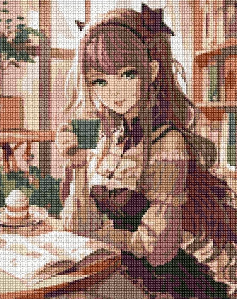 Norimpex Diamentowa mozaika - Wdzięczne piękno 40x50cm