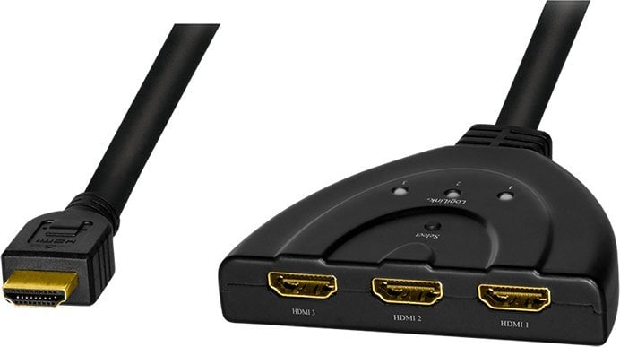 LogiLink LogiLink Switch HDMI,3-port,bidirekt(1x3/3x1),4K/30Hz,CEC