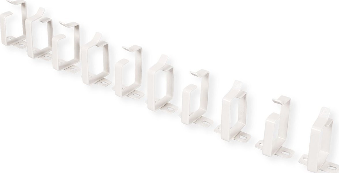 Roline ROLINE Kabelfuhrungsbugel 44x60mm grau 10 Stuck