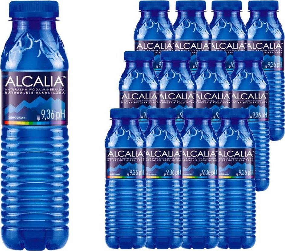 Woda Alcalia Velingrad Alcalia Naturalna woda mineralna niegazowana 500 ml x 12 sztuk