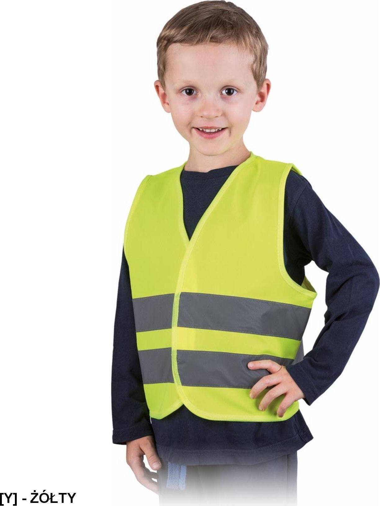 Reis KOS-KINDER - Kamizelka ostrzegawcza dla dzieci M