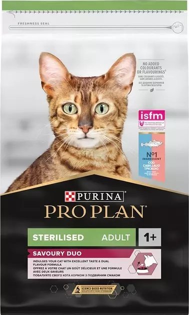 Purina Pro Plan PURINA Pro Plan Cat Sterilised Dorsz i Pstrąg 10kg