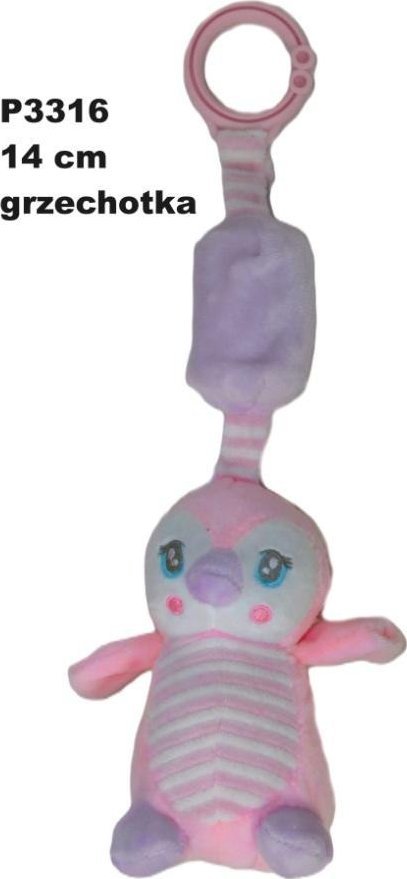 Pingwin grzechotka 14cm