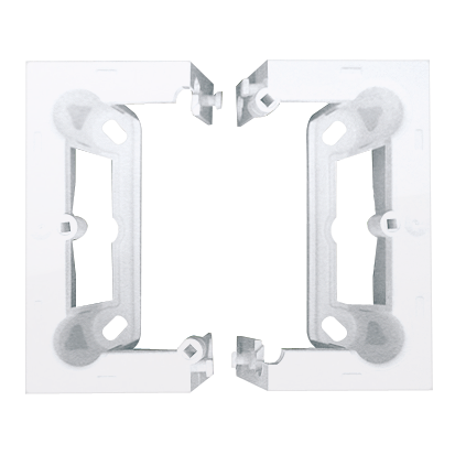 Kontakt-Simon Puszka natynkowa 1-krotna biały (CSC/11)