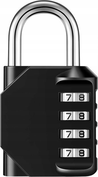 Korbi KŁÓDKA DO WALIZKI BAGAŻU BLOKADA ZATRZASK SZYFROWA FITNESS KOD K1