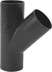 Wavin Trójnik PEHD 110x56/45 czarny QuickStream