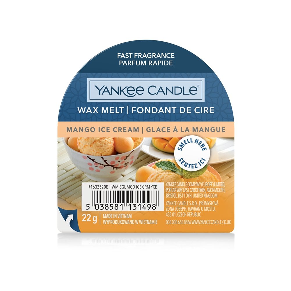 Yankee Candle Mango Ice Cream 22 g