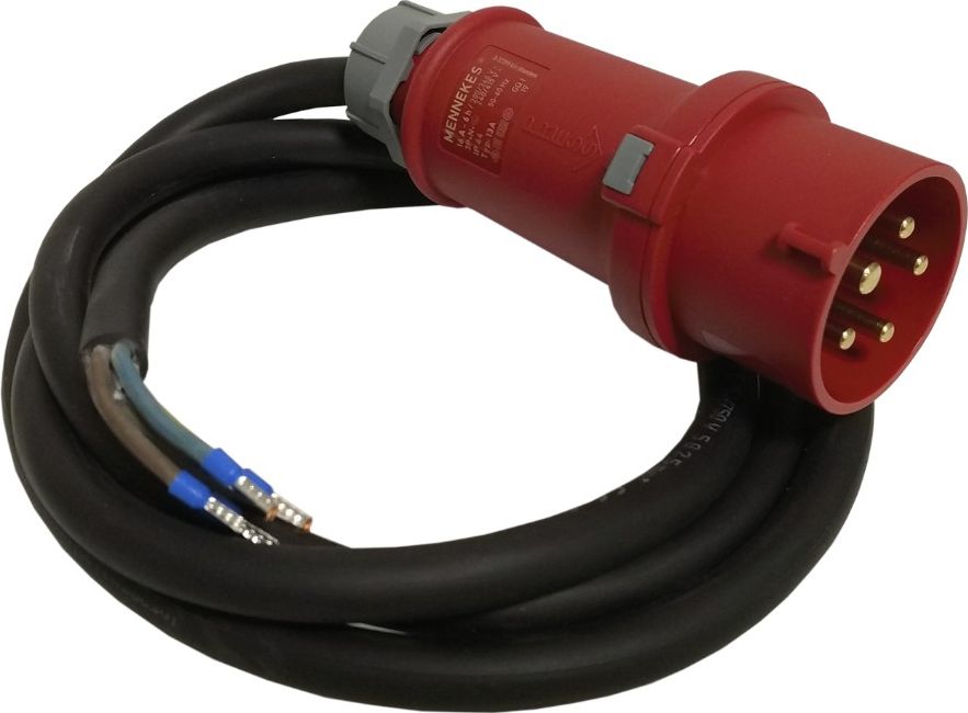 Doktorvolt 2m Przewód przyłączeniowy z wtyczką 16A/5P kabel 5x2,5mm 2930