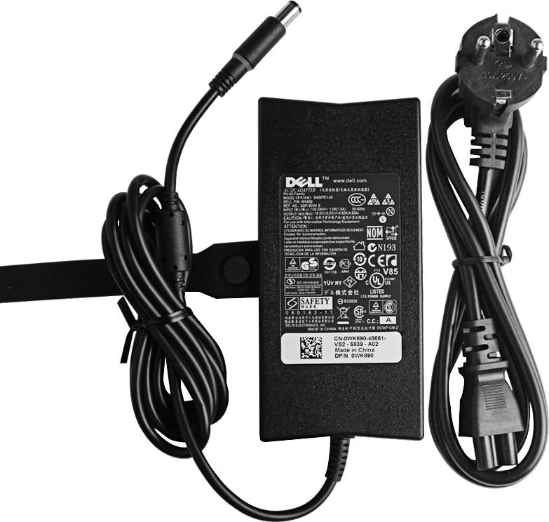 Zasilacz do laptopa Dell 90 W, 5 mm, 4.6 A, 19.5 V (6GYVK)