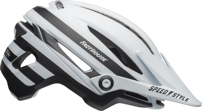 Bell Kask mtb Sixer Integrated Mips fasthouse stripes matte white black r. S (52–56 cm) (BEL-71015)