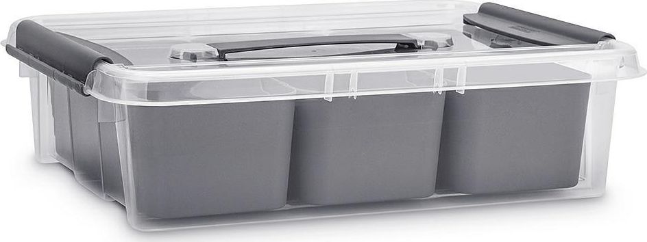 Plast Team Zestaw Pojemników Pro Box 2785 (8l + 6 Wkładów 6066) Plast Team