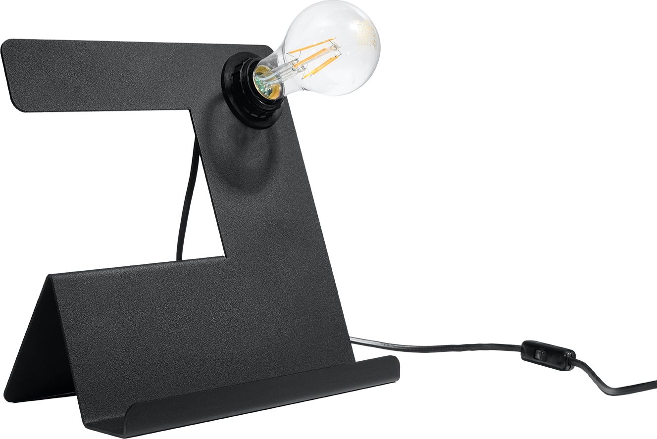 Lampka biurkowa Sollux czarna (SL.0669)