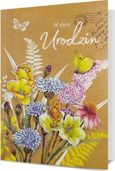 Pan Dragon Karnet B6 Urodziny HM200-2354