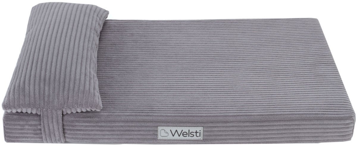 Legowisko materac dla psa Welsti szary sztruks XL 130x90 wigofil
