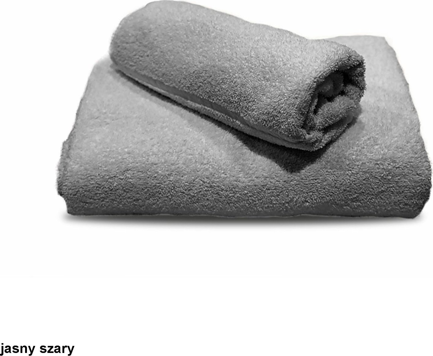 AutoTune GALWAY - Galway ręcznik CO/PES 400G 70X140 Steel Grey - granatowy - 70X140 cm-50X100 cm 50X100 cm