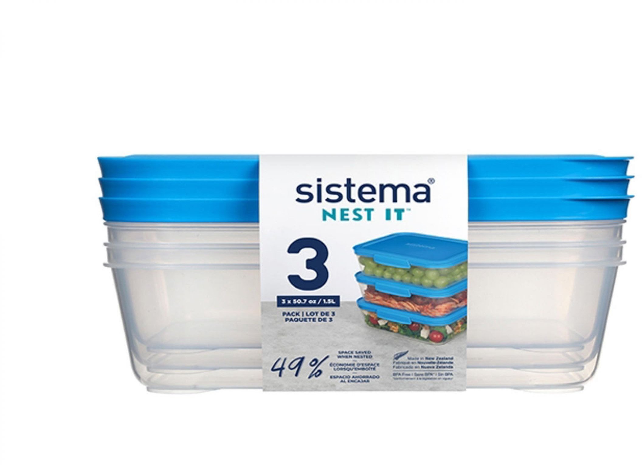 Sistema - 1.5L Nest It 3 Pack