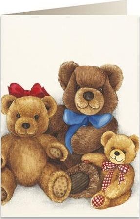 Tassotti Karnet B6 + koperta 7537 Pluszowe misie