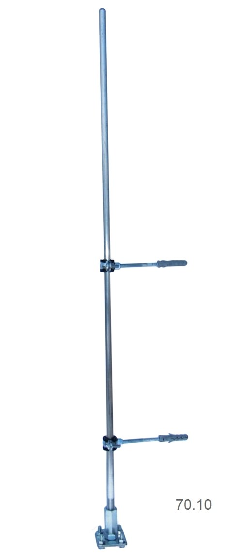 Elko-Bis Iglica kominowa 1,5m aluminiowa