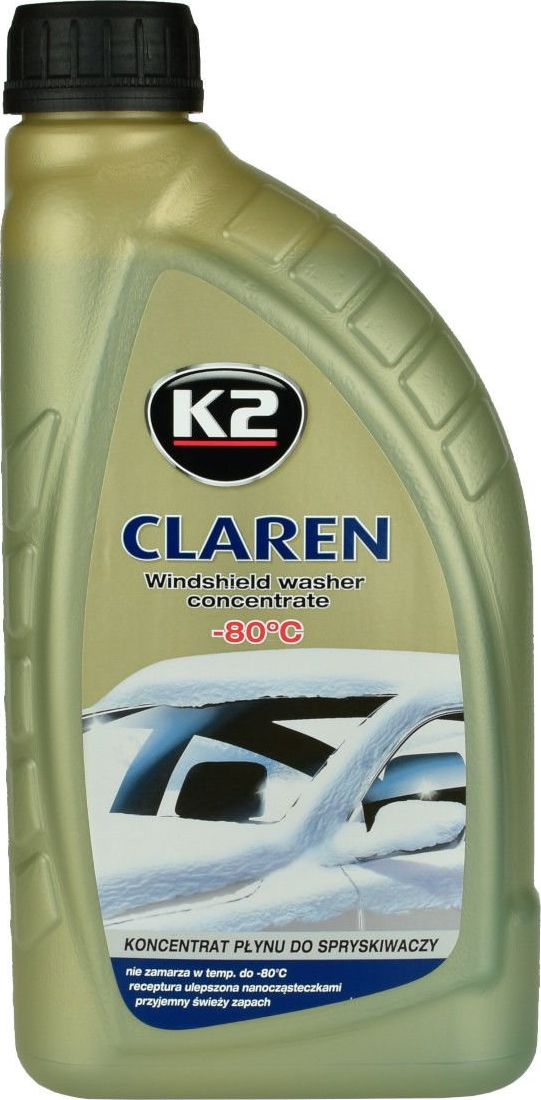 K2 K2 Claren zimowy koncentrat do spryskiwaczy -80°C 1L uniwersalny
