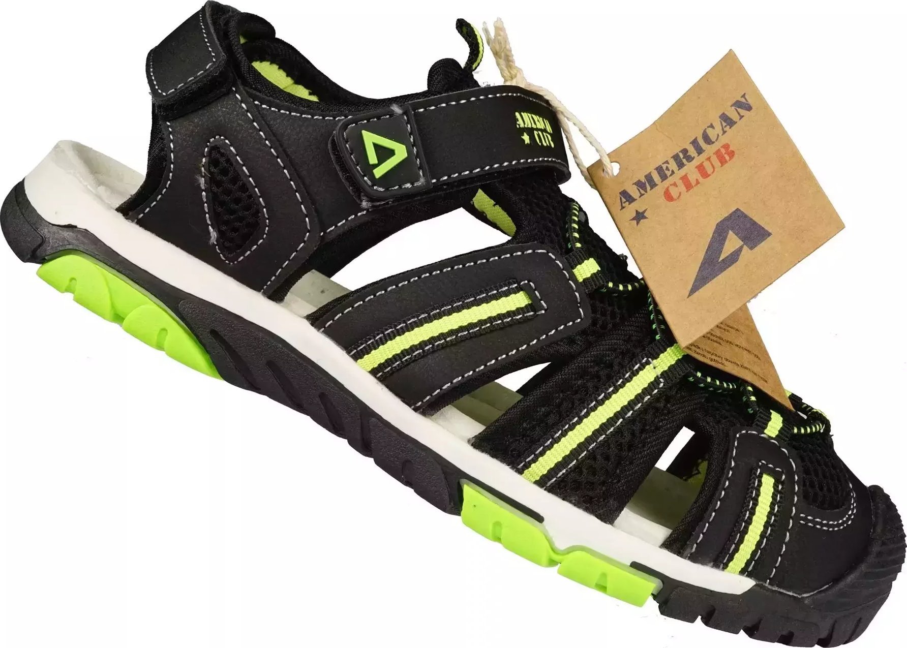 American Club Dziecięce sandały American Club CXD-77BL 32