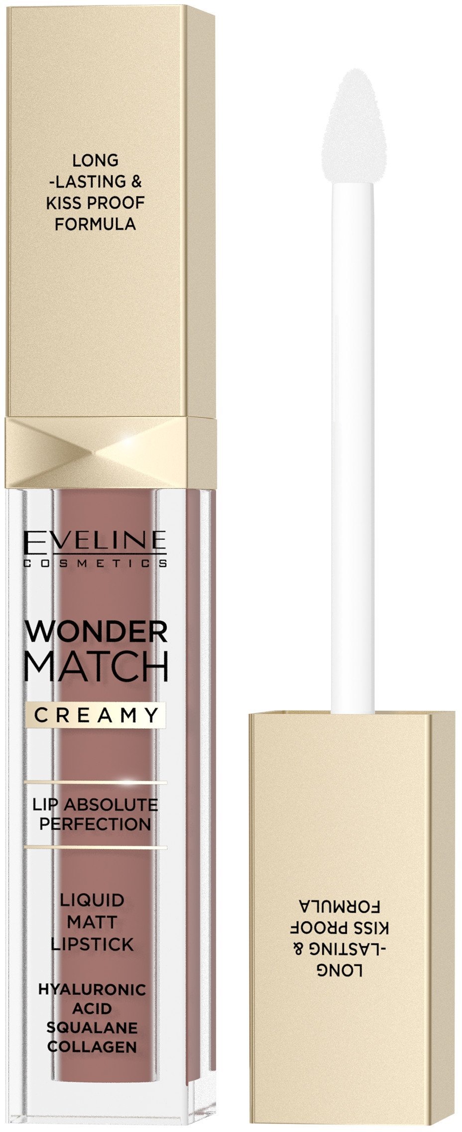 EVELINE_Wonder Match Creamy Liquid Matt Lipstic pomadka matowa w płynie 09A 6,8ml
