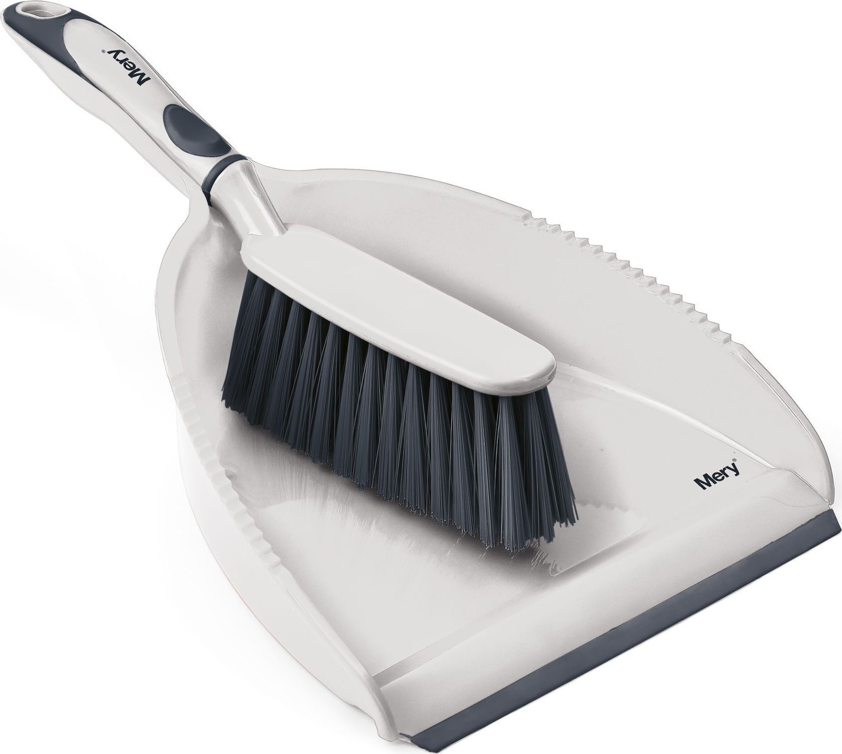 NPC Polska Mery Zmiotka i szufelka zestaw jasnoszary