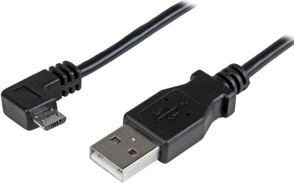 Kabel USB StarTech USB-A - microUSB 1 m Czarny (USBAUB1MRA)