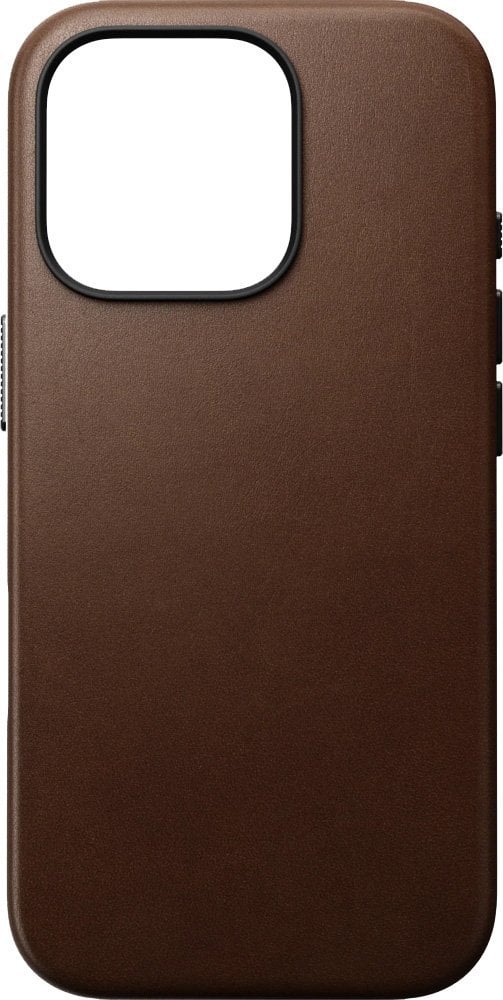Nomad Nomad Traditional Leather case, brown, iPhone 16 Pro