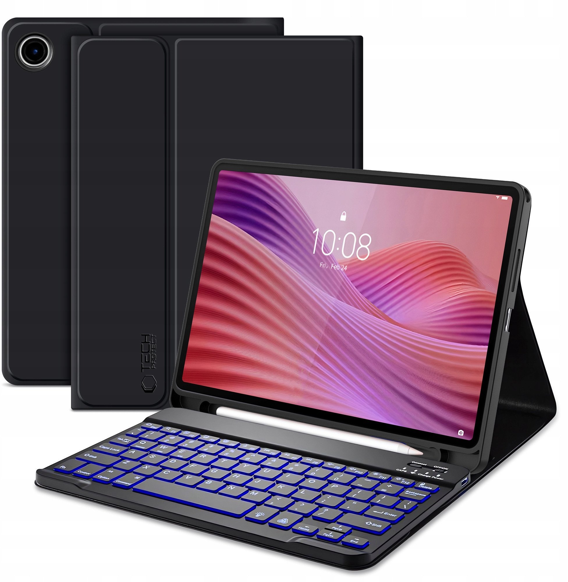TECH-PROTECT SC PEN + KEYBOARD LENOVO TAB 10.1 TB-311 BLACK