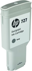 Tusz HP Szary wkład atramentowy HP 727 DesignJet 300 ml - F9J80A