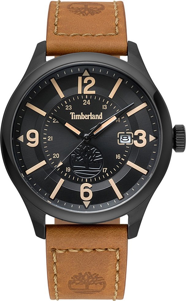 Zegarek Timberland Zegarek męski Timberland TBL.14645JYB-02 brązowy