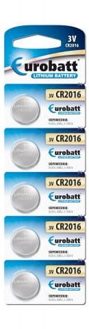 PT2 BATERIE LITHIUM CR2016 3V