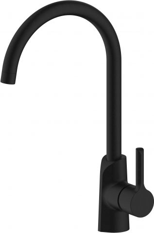 Bateria kuchenna Aquasanita Sabia Grace stojąca czarna (5523JG-601)