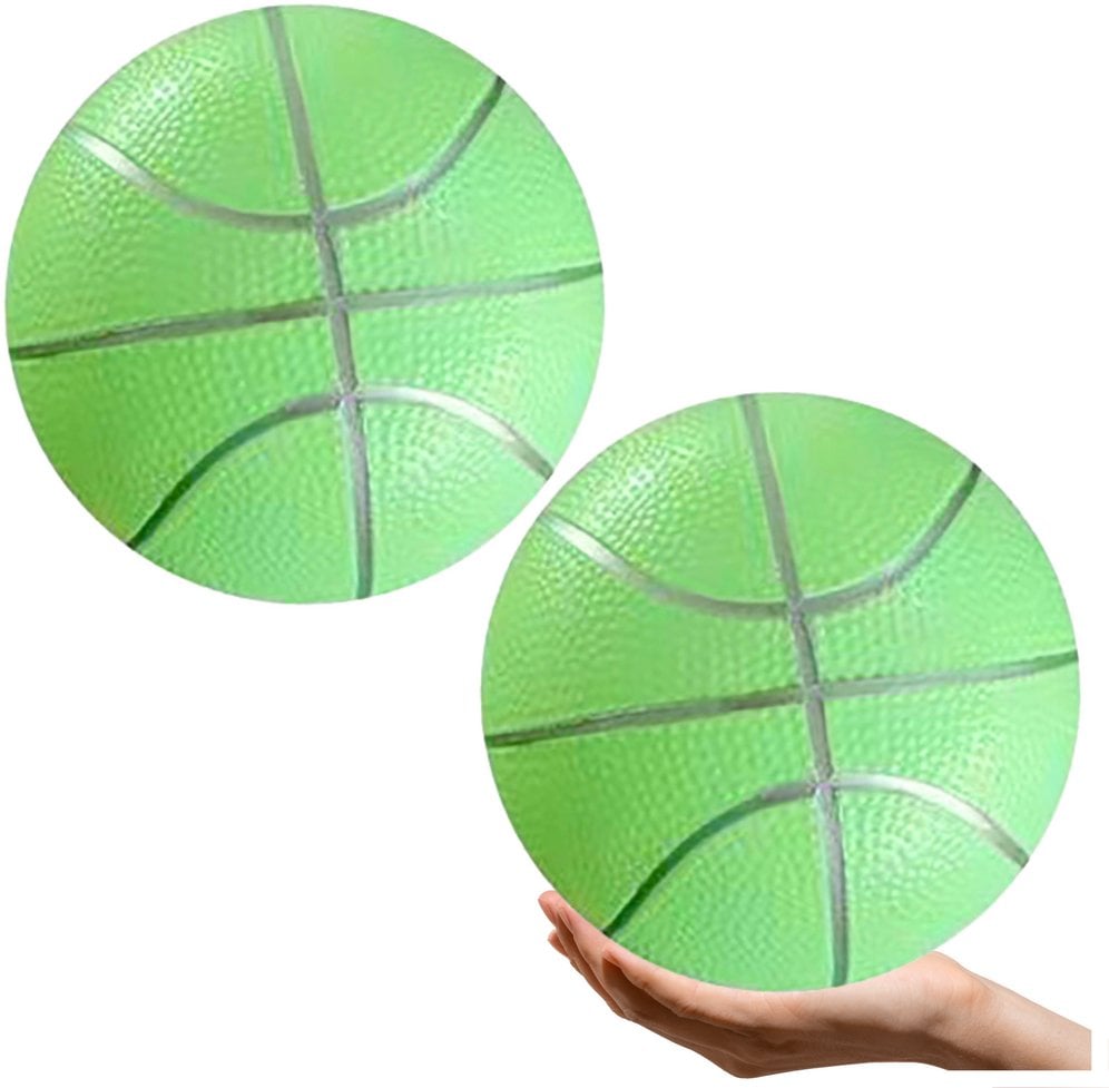 Piłka Plażowa Gumowa Pastelowa Lekka Zielona 20cm