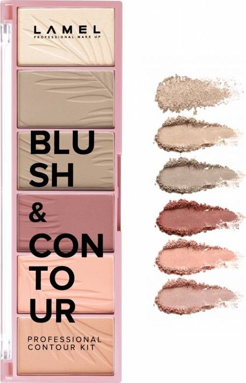 Lamel Basic Paletka do konturowania twarzy Blush&Contour 16g