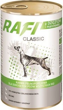 Rafi Karma Rafi Classic dziczyzna i marchewka 1240g