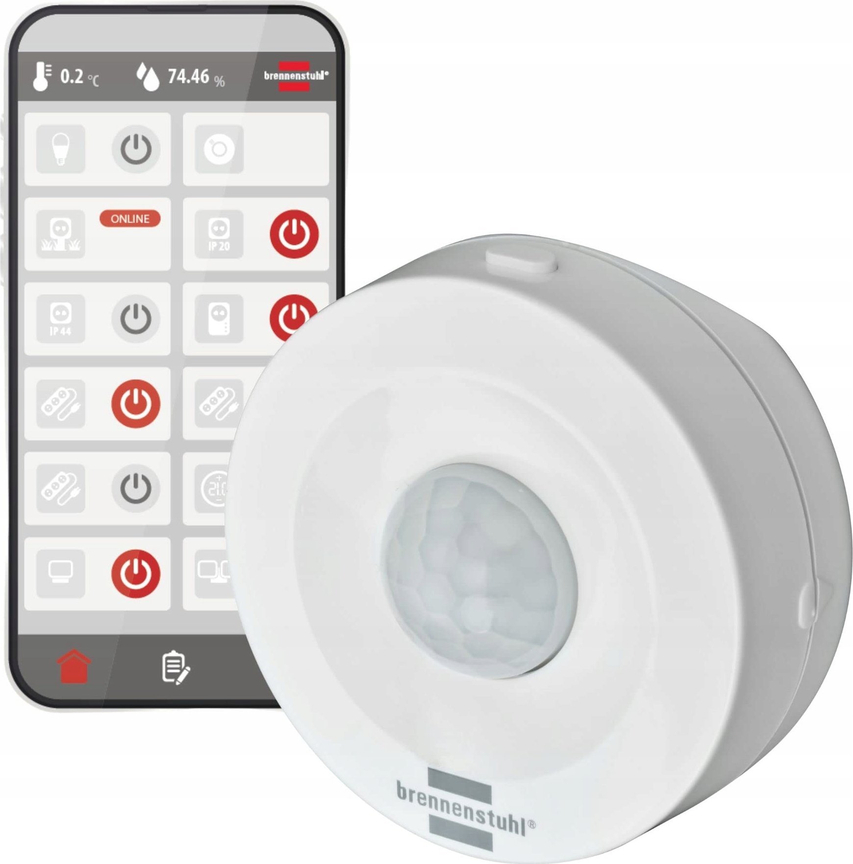Brennenstuhl Brennenstuhl Connect Zigbee motion detector BM CZ 01 (white)