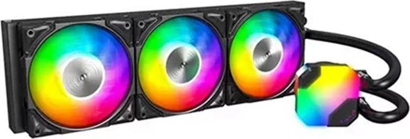 Chłodzenie wodne Montech Montech Hyper Flow ARGB AIO Wasserkühlung, schwarz - 360 mm