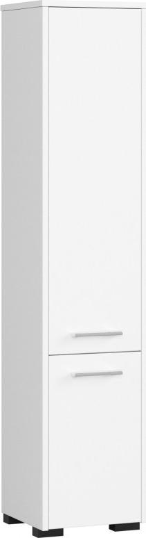 Fabryka Mebli Akord SŁUPEK REGAŁ ŁAZIENKOWY FIN 2 DRZWI BIAŁY