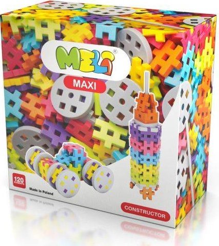 Klocki Meli Maxi Constructor 120 el.