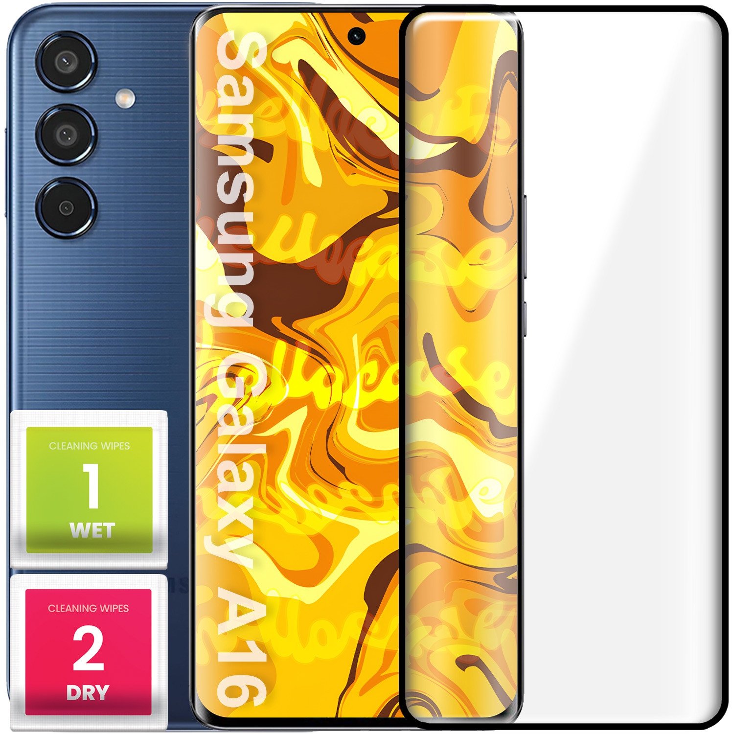 SZKŁO HARTOWANE DO SAMSUNG GALAXY M35 5G PEŁNE NA CAŁY EKRAN SZKIEŁKO 5D 9H