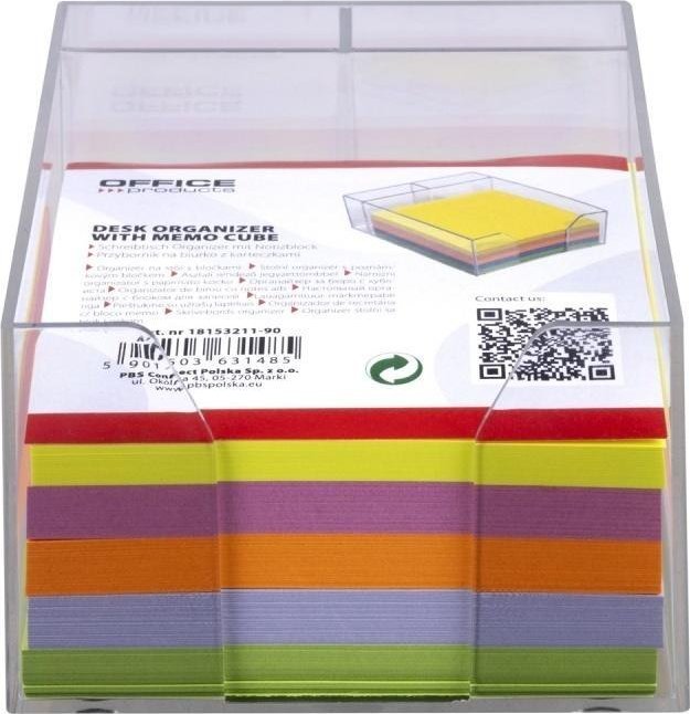 Przybornik na biurko z karteczkami