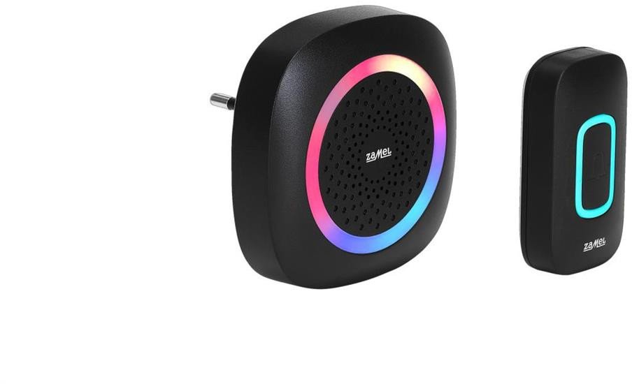 Dzwonek bezprzewodowy sieciowy POP II CZARNY TYP: ST-920B SUN10000500